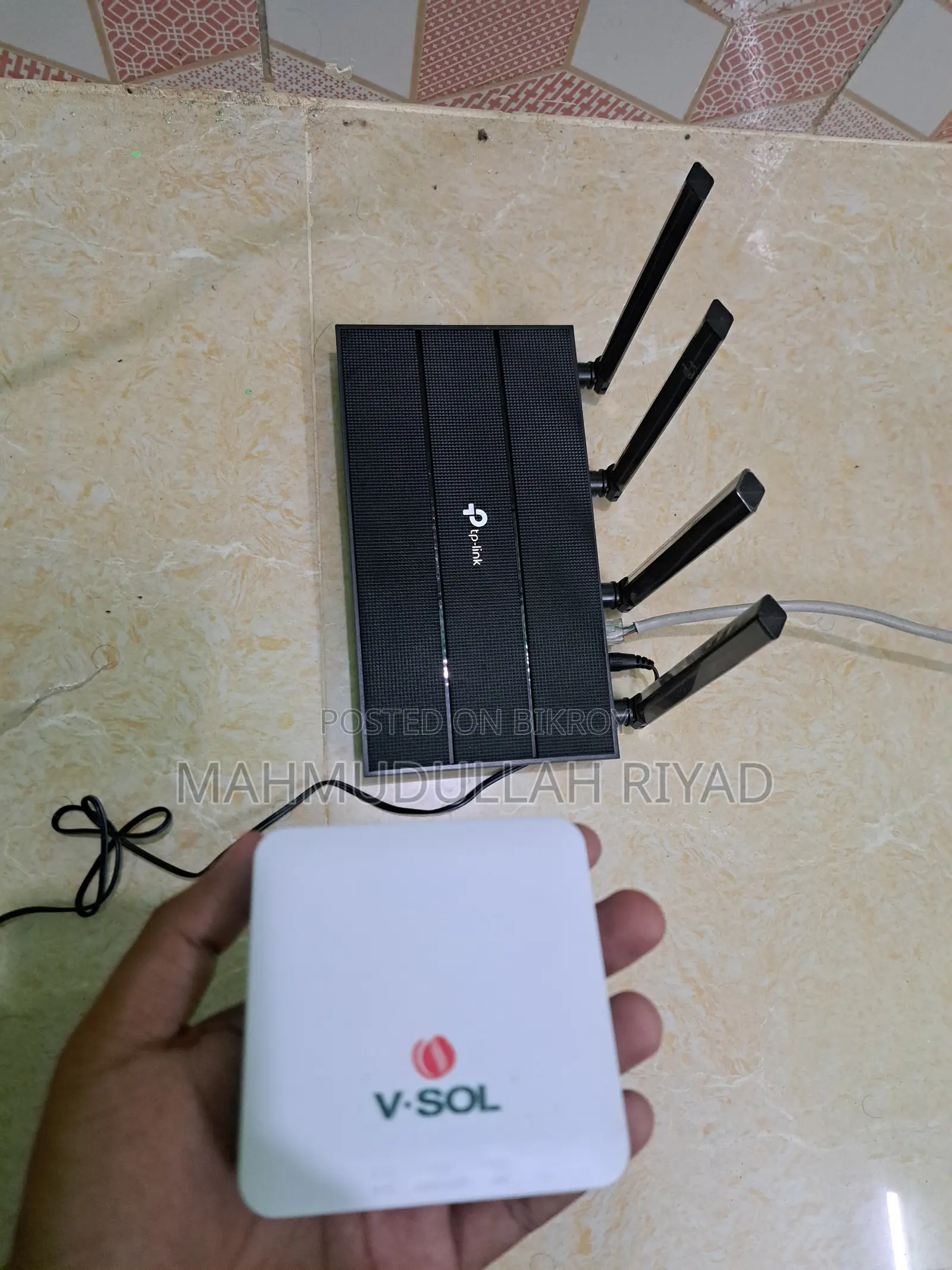 Archer Ax12 and v-Sol Onu