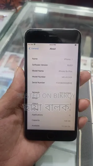Apple iPhone 6s Plus 128 GB Silver