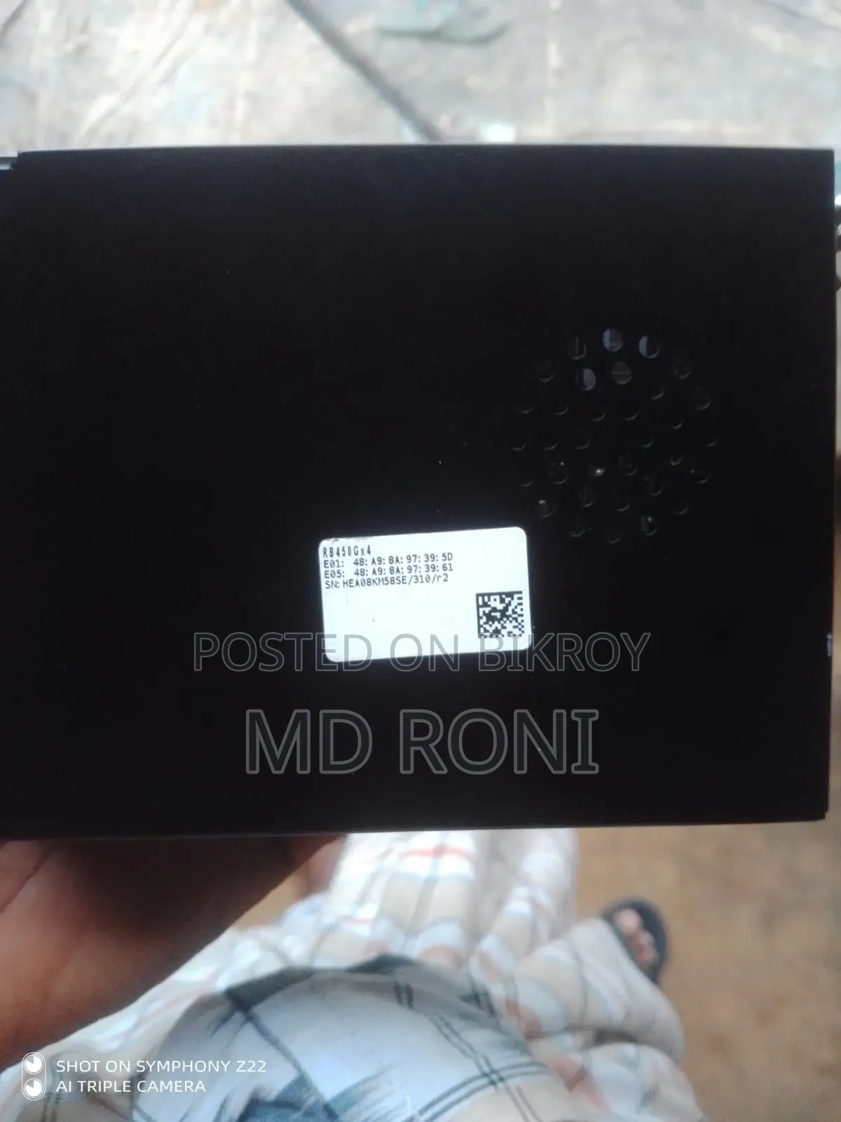 Mikrotik RB450GX4 Gigabit Ethernet Router ফুল ফ্রেশ কন্ডিশন