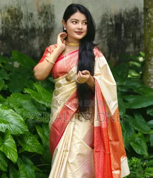 পূজা স্পেশাল কাতান শাড়ি