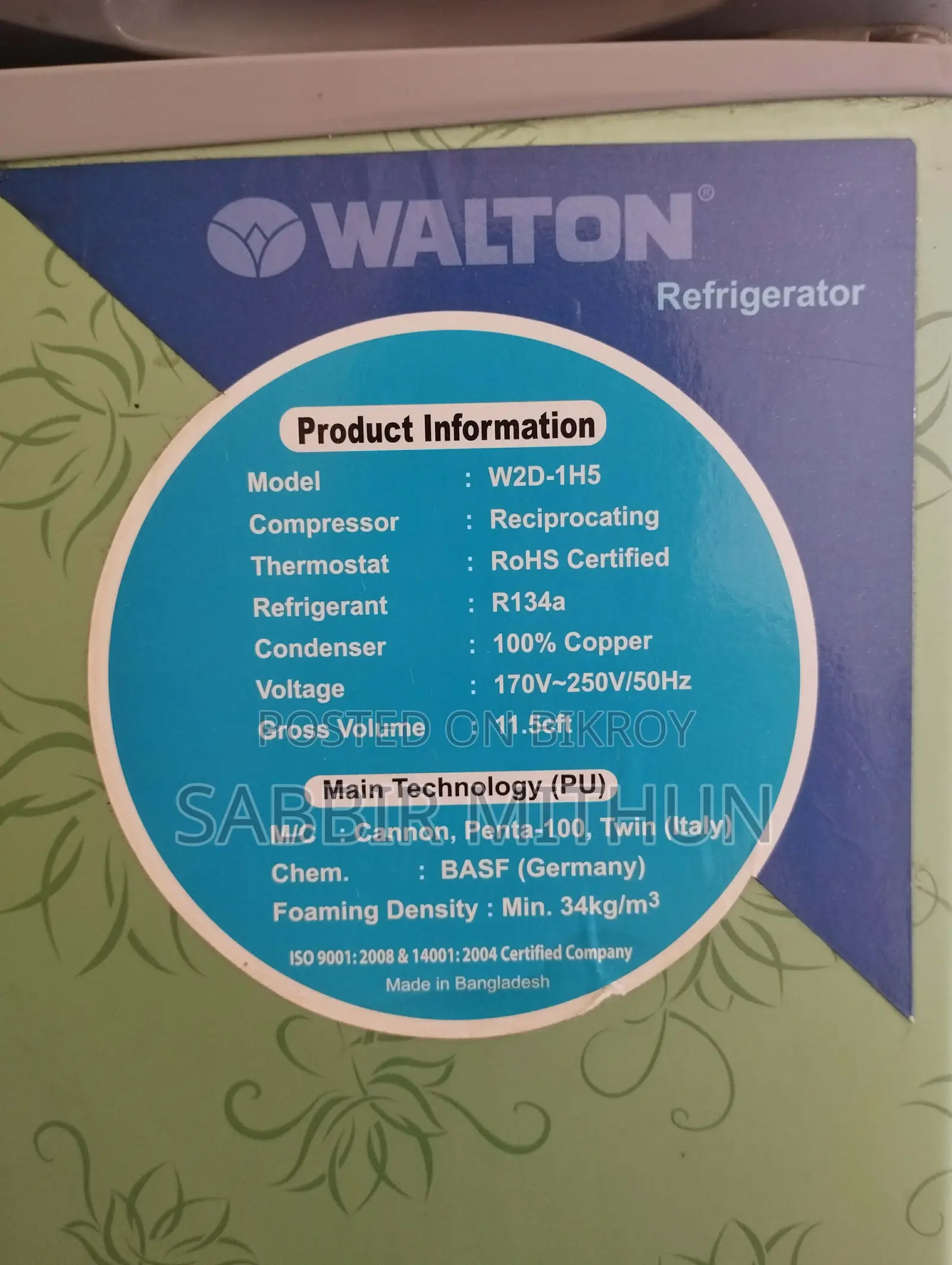Walton Fridge