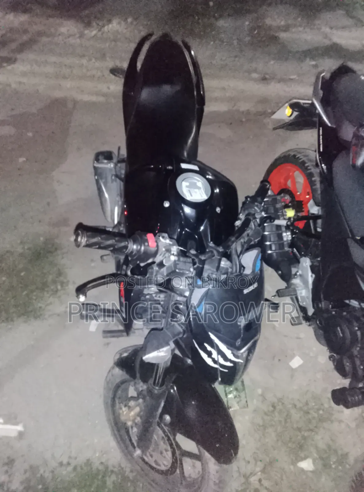 New Suzuki Gixxer ২০২৪ ব্ল্যাক