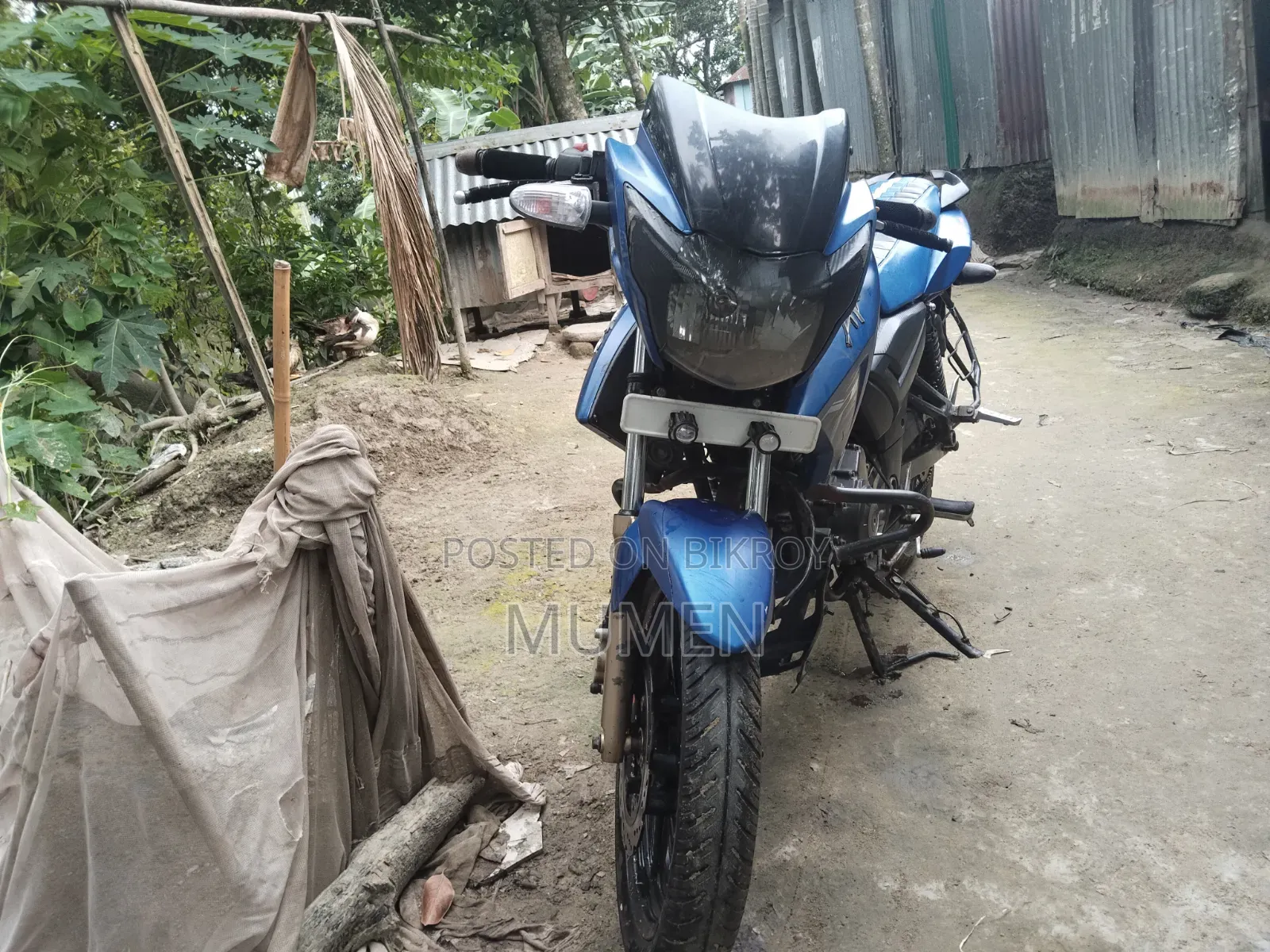 TVS Apache RTR 160 2V 2017 Blue