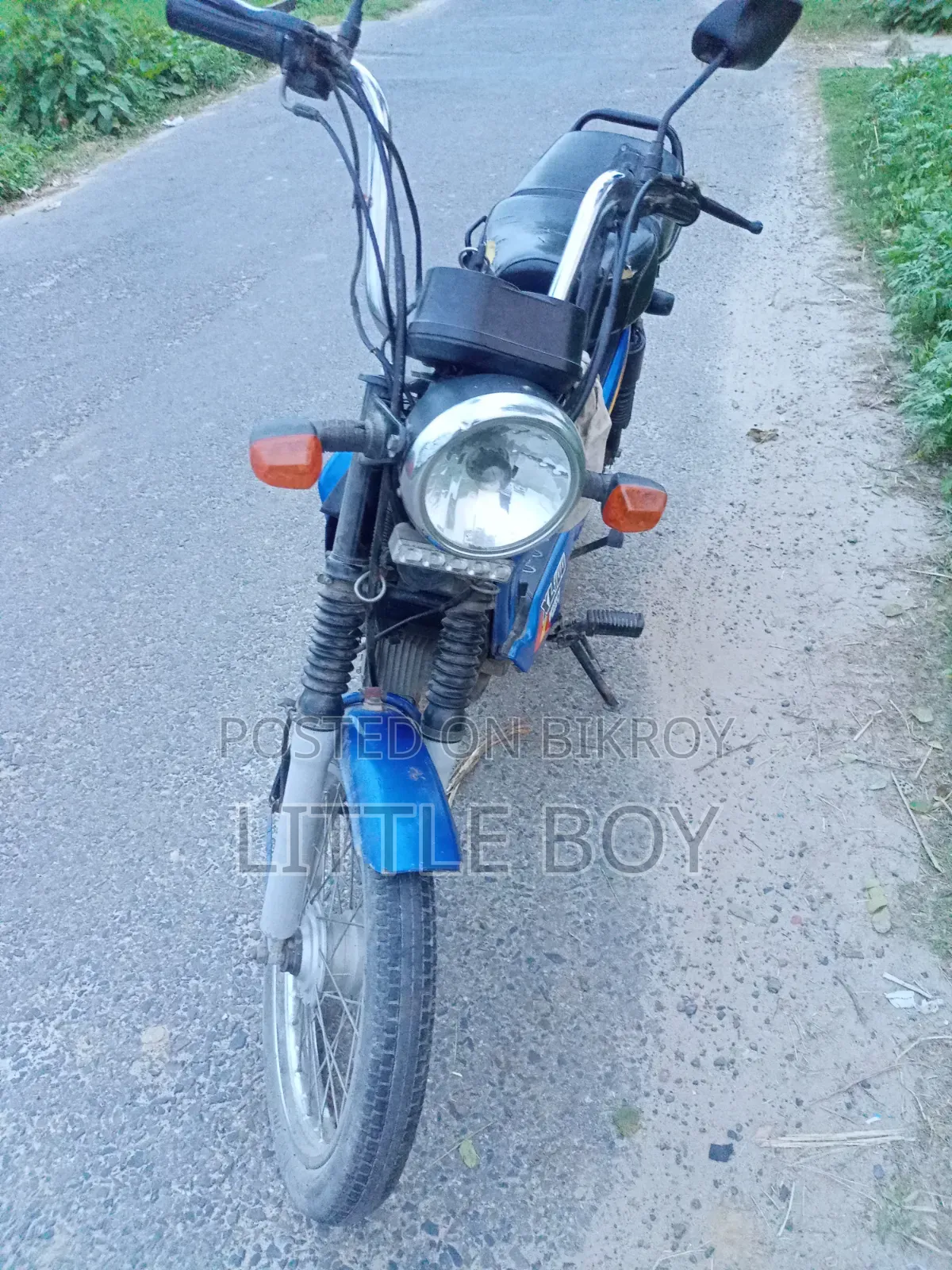 TVS XL 100 i-Touch 2019 Blue