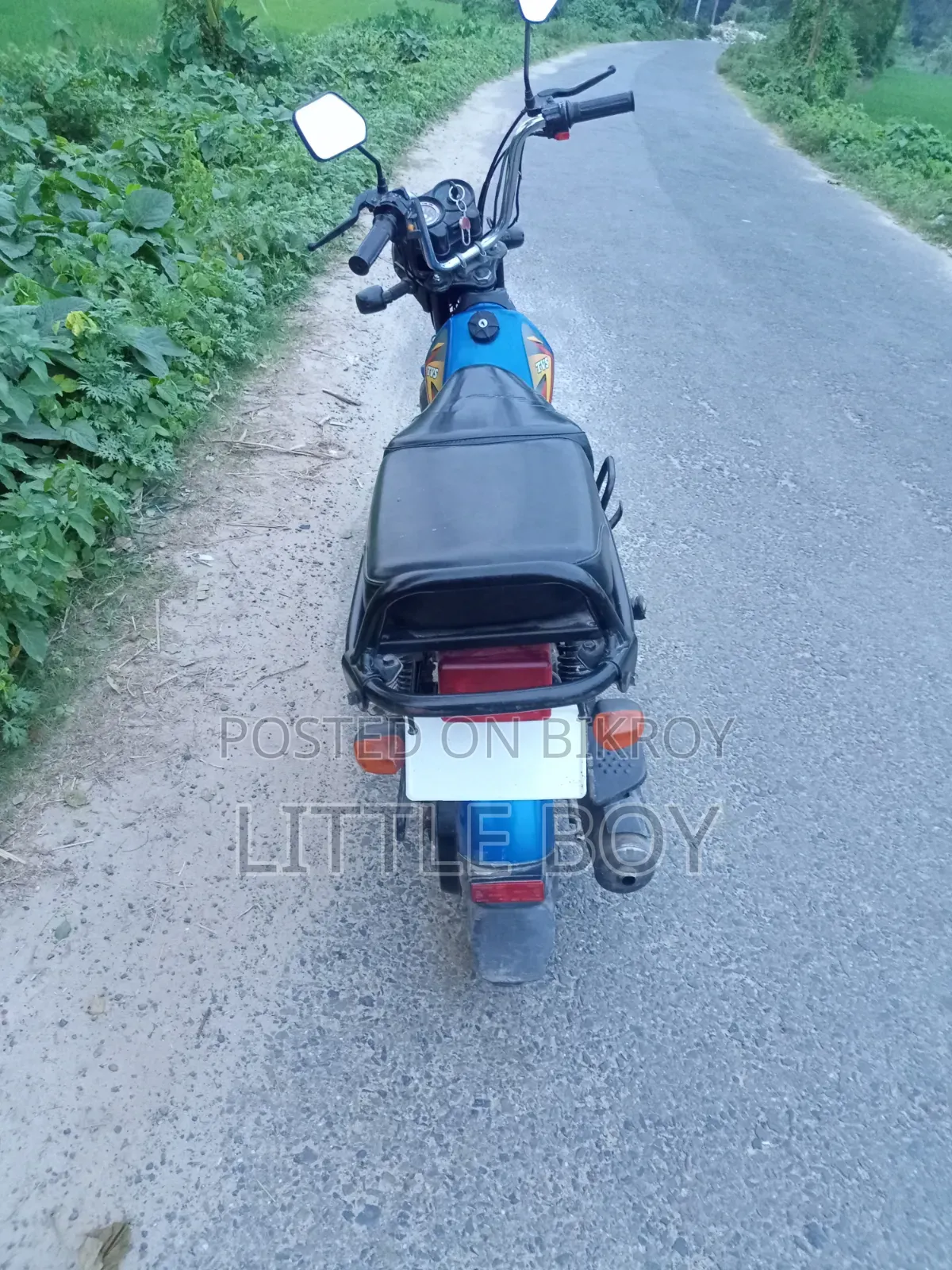 TVS XL 100 i-Touch 2019 Blue