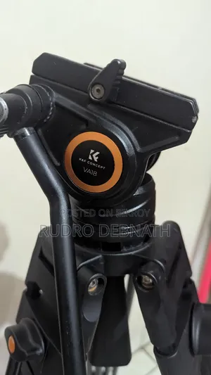 K F Concept VA18 Professional Video Tripod (Used)