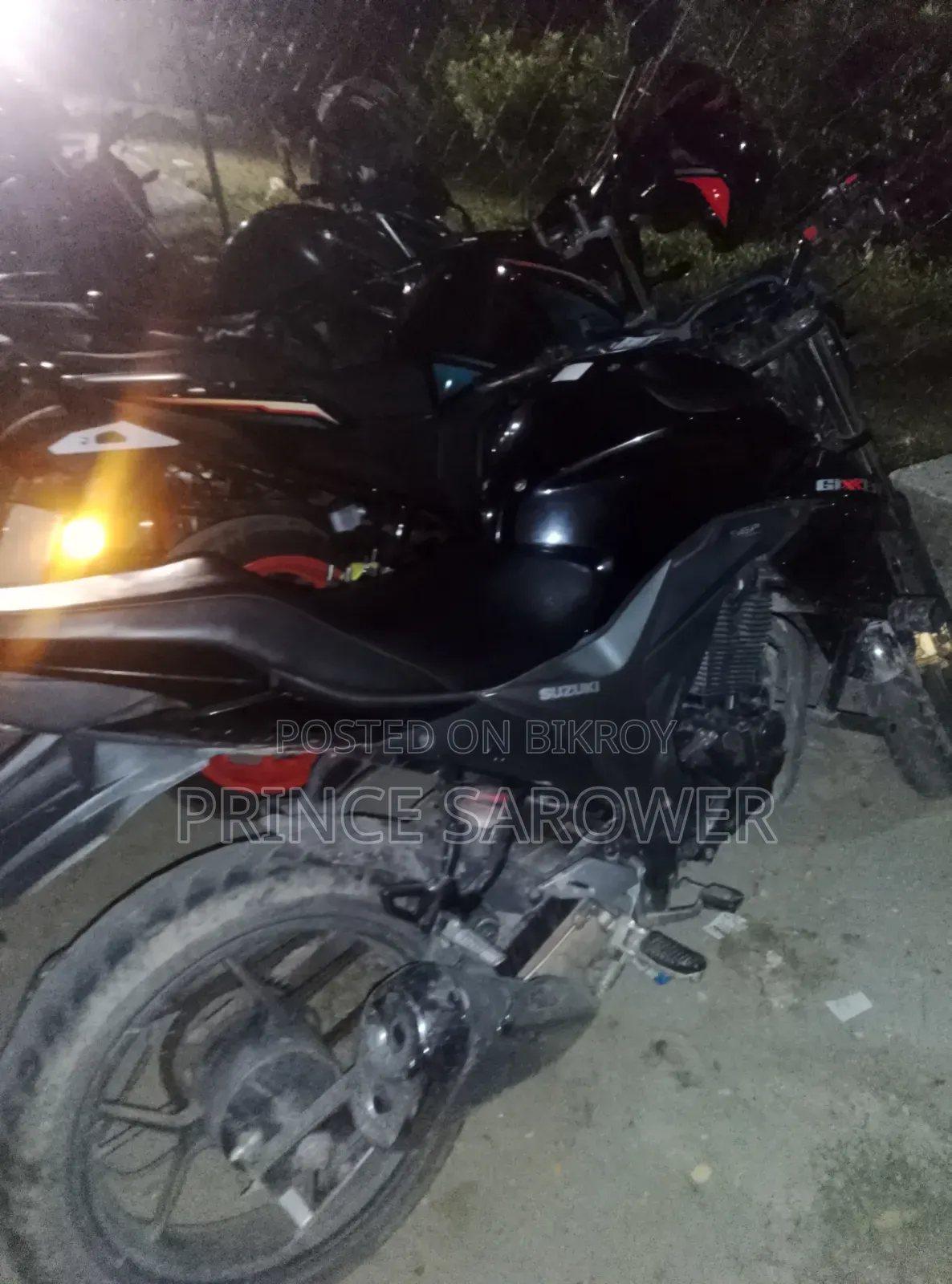 New Suzuki Gixxer ২০২৪ ব্ল্যাক