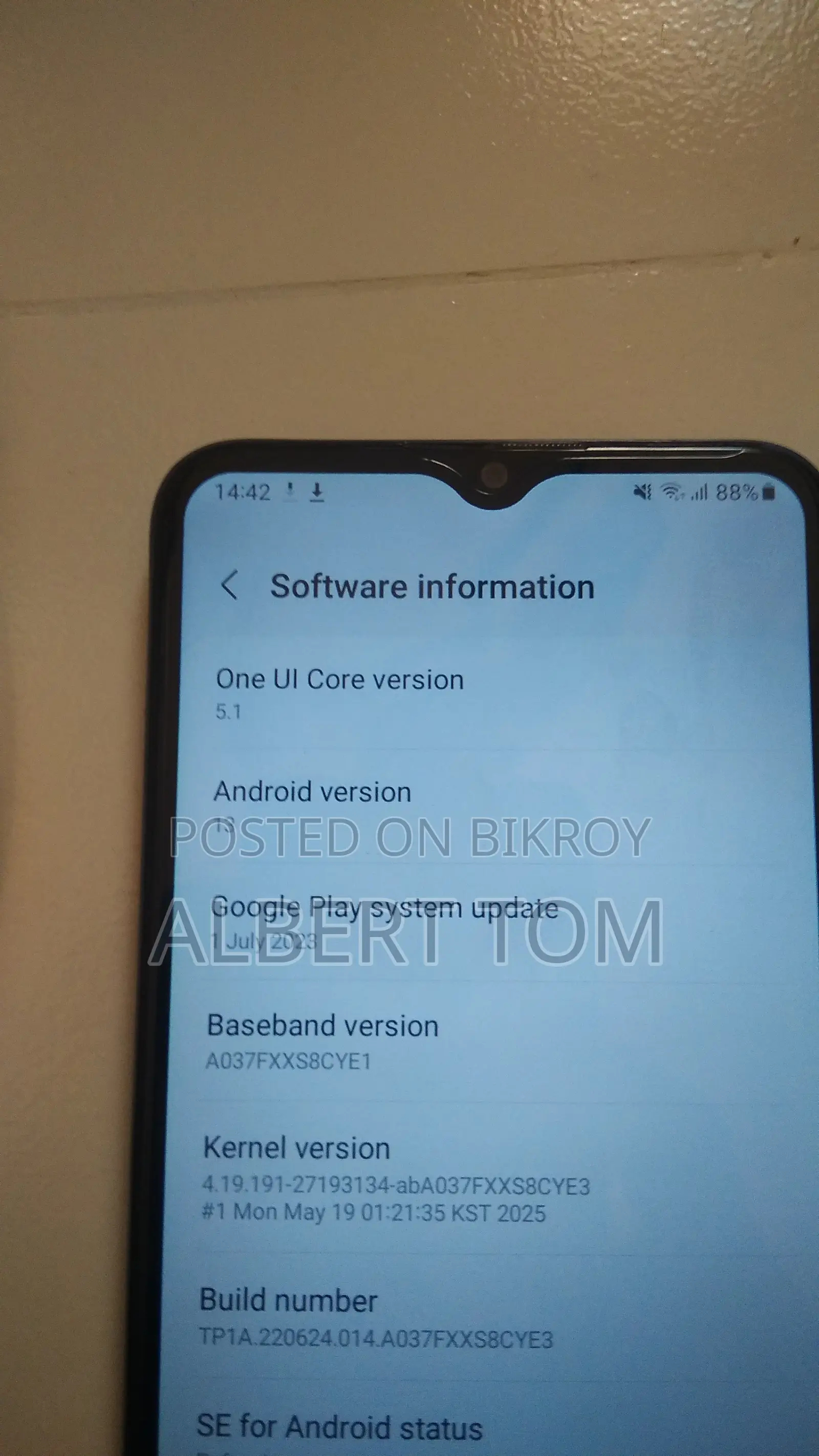 Samsung Galaxy A03s 64 GB Blue
