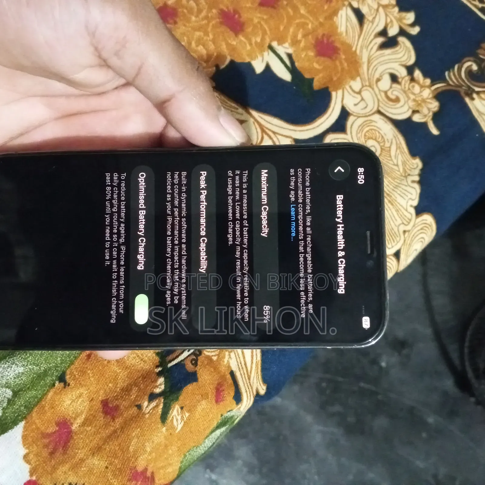 অ্যাপল আইফোন ১২ প্রো ১২৮ জিবি কালো