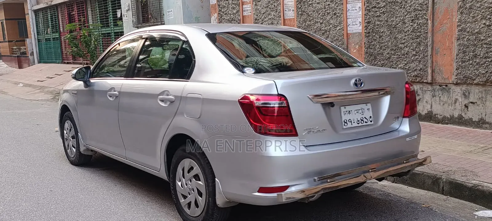 টয়োটা এক্সিও ২০১৬ সিলভার