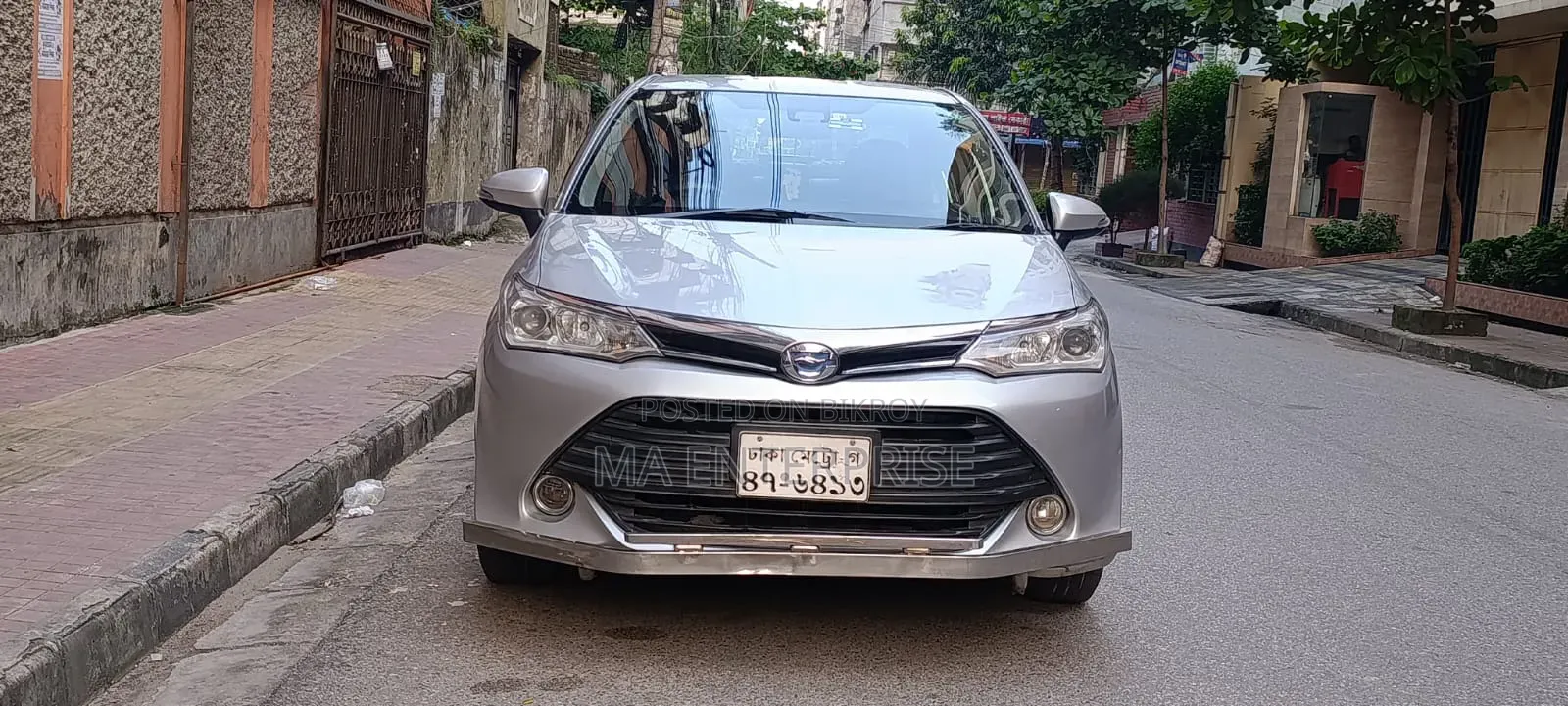 টয়োটা এক্সিও ২০১৬ সিলভার