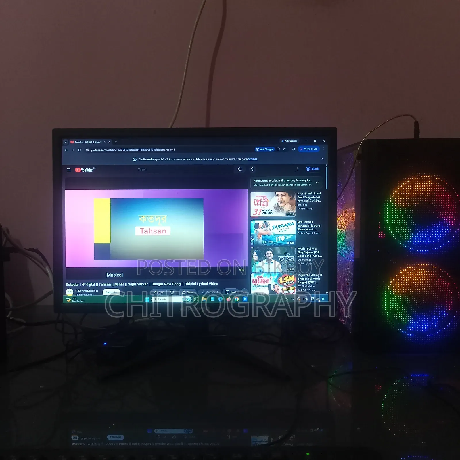 Desktop Computer 8GB AMD Ryzen 5 SSD 256GB
