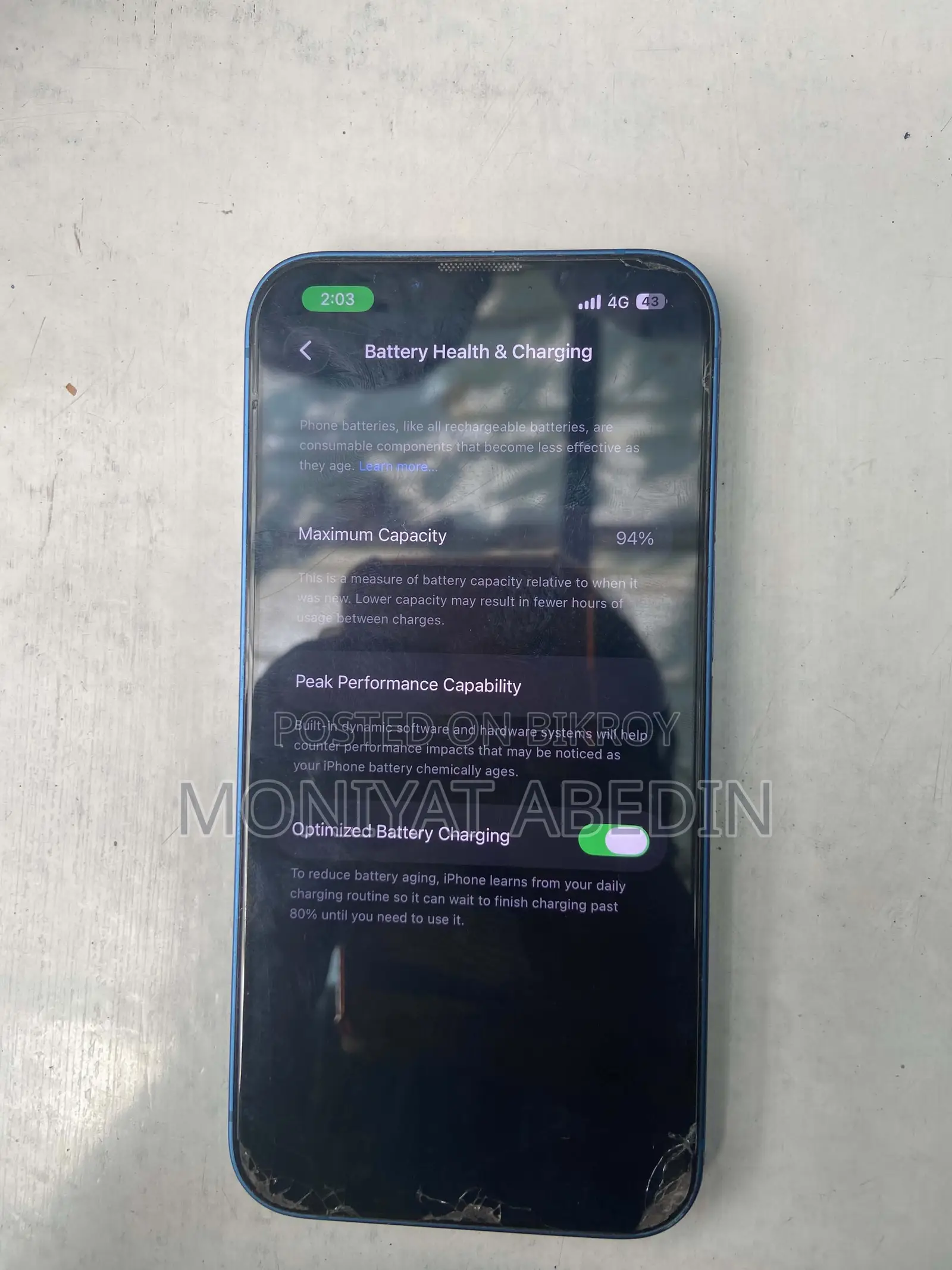 New Apple iPhone 13 128 GB Blue