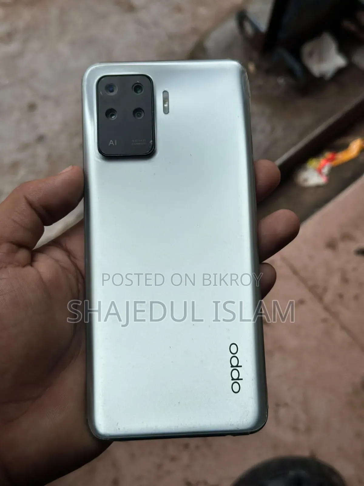 Oppo F19 Pro 128 GB Silver