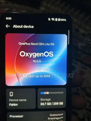 ওয়ানপ্লাস নর্ড সিই৪ লাইট ২৫৬ জিবি গ্রে