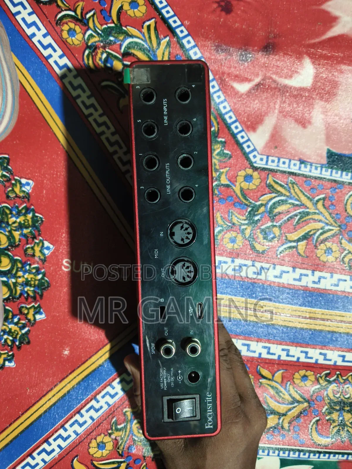 Scarlett Audio Interface