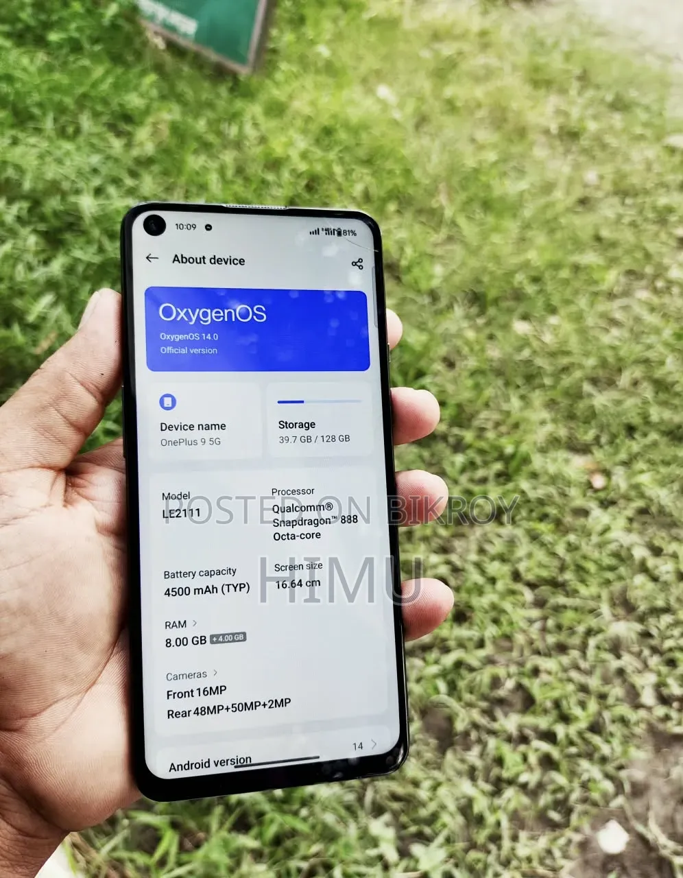 OnePlus 9 128 GB Black