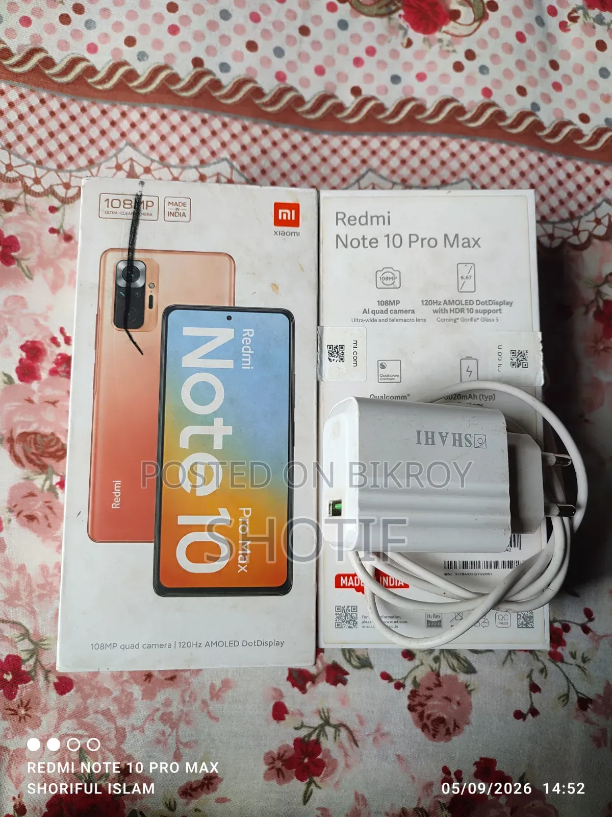 Xiaomi Redmi Note 10 Pro Max 128 GB