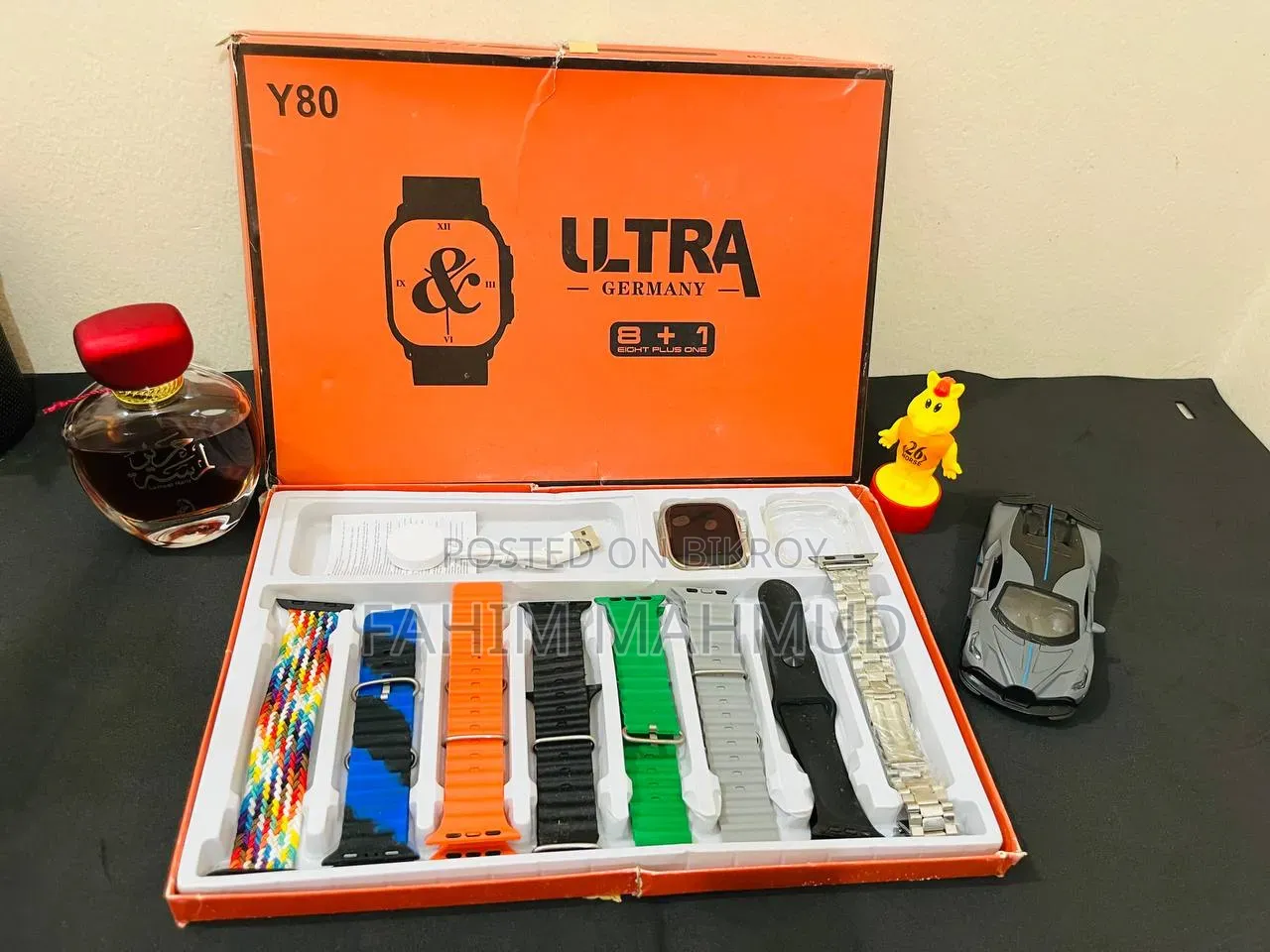 Y80 Ultra স্মার্ট ওয়াচ ৮ ইন ১
