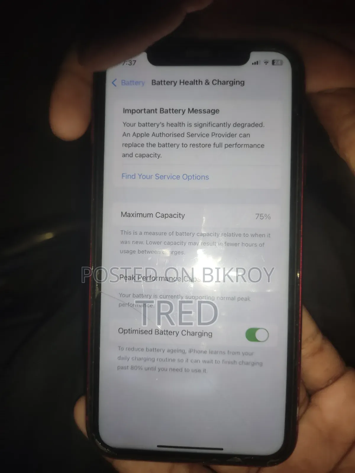 Apple iPhone XR 64 GB Red