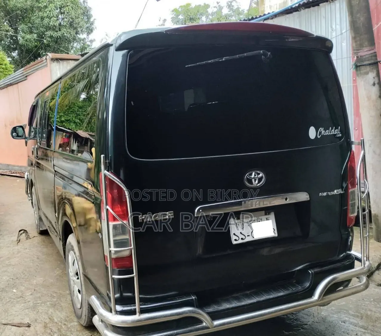 Toyota HiAce 2007 Black
