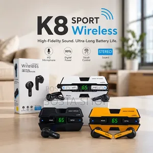 K8 Gaming Stylish Wireless Earbuds