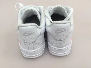 Nike Air Force 1 Low Supreme White CU9225-100 Size 4.5 Brand New