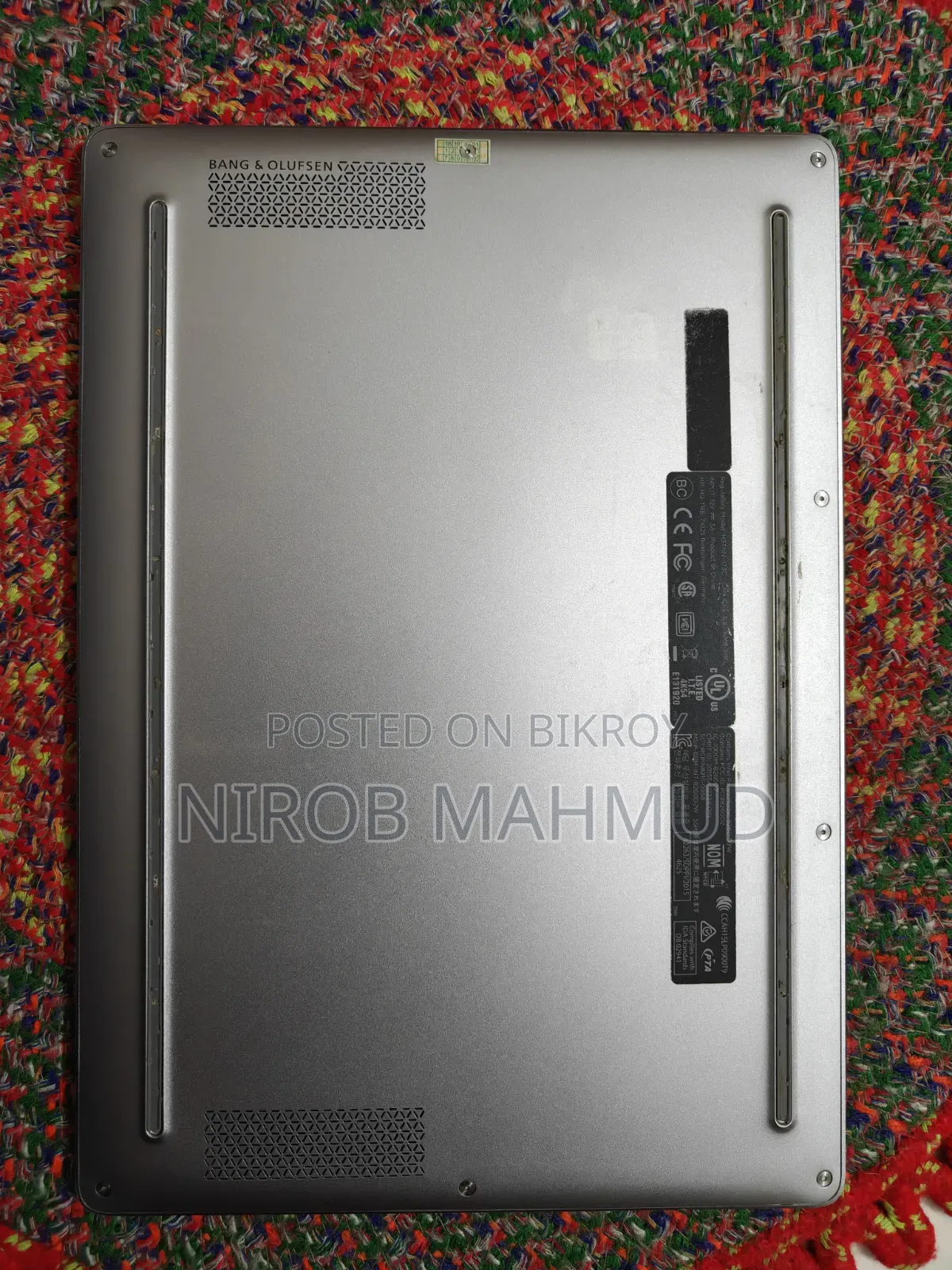 ল্যাপটপ HP EliteBook Folio G1 8GB SSD 250GB