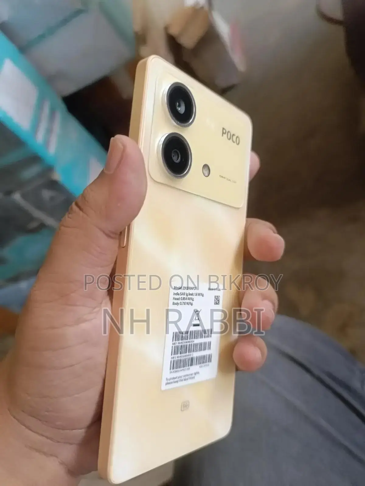 Xiaomi Poco X6 256 GB গোল্ড