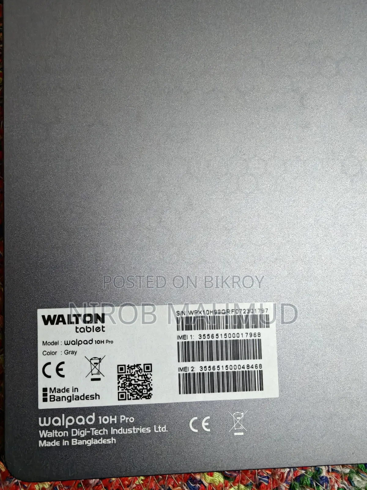 New Walton Walpad 10H Pro 128GB Silver