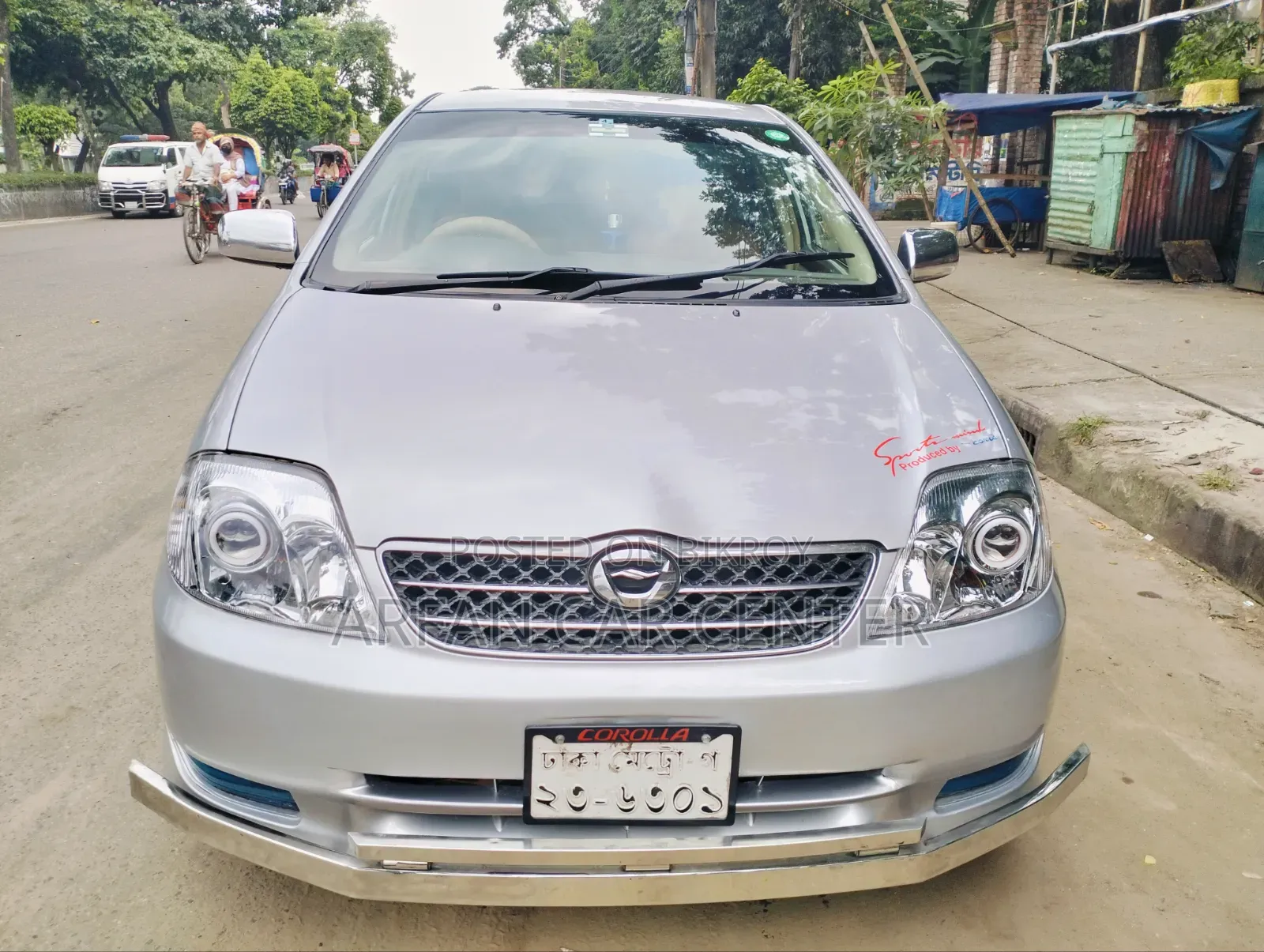 টয়োটা করোল্লা সেডান ২০০৩ সিলভার