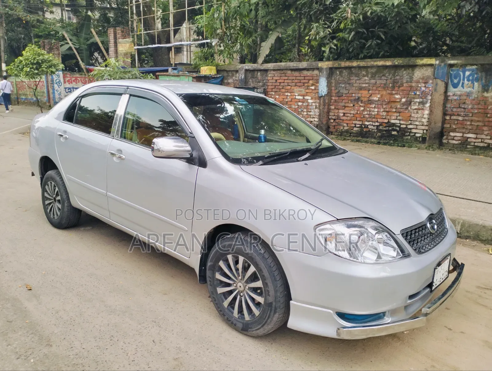 টয়োটা করোল্লা সেডান ২০০৩ সিলভার