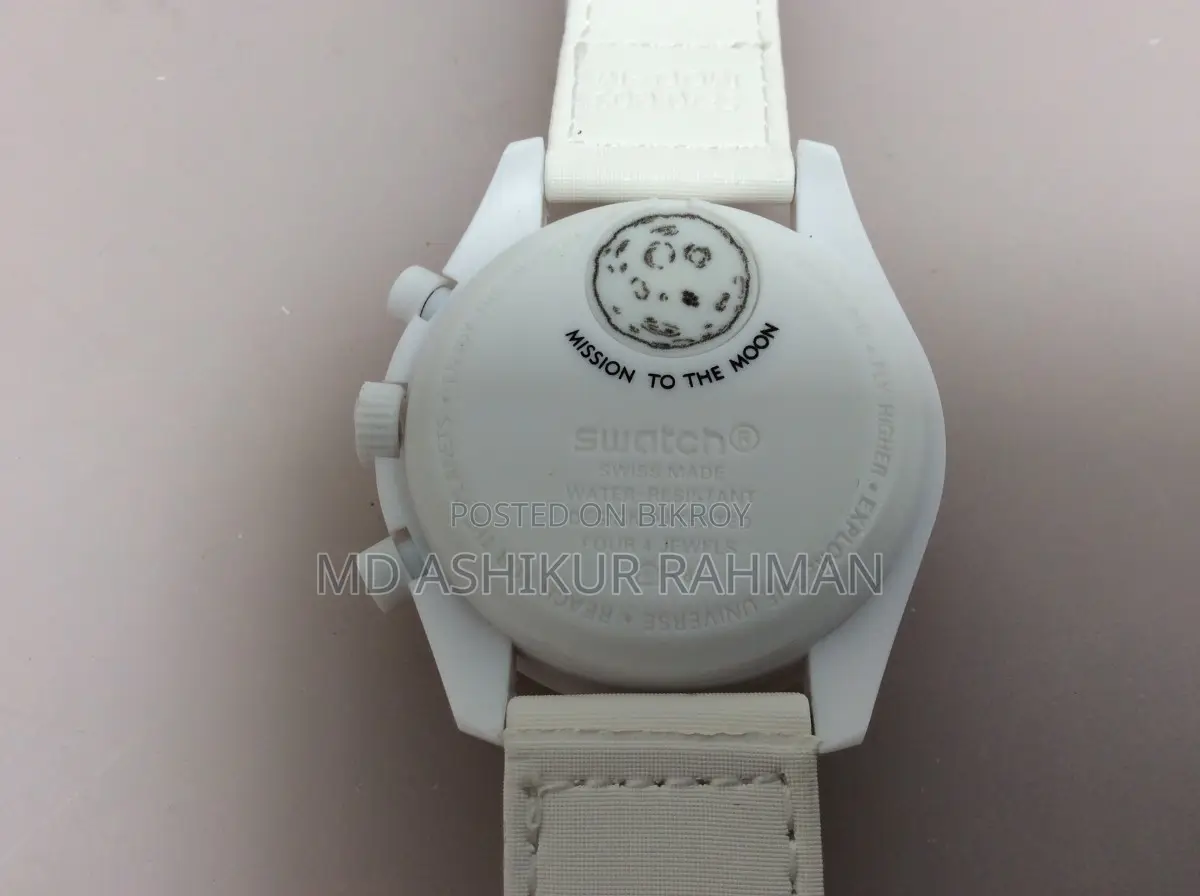 Omega X Swatch Mission to Moonphase Bioceramic Moonswatch Collection
