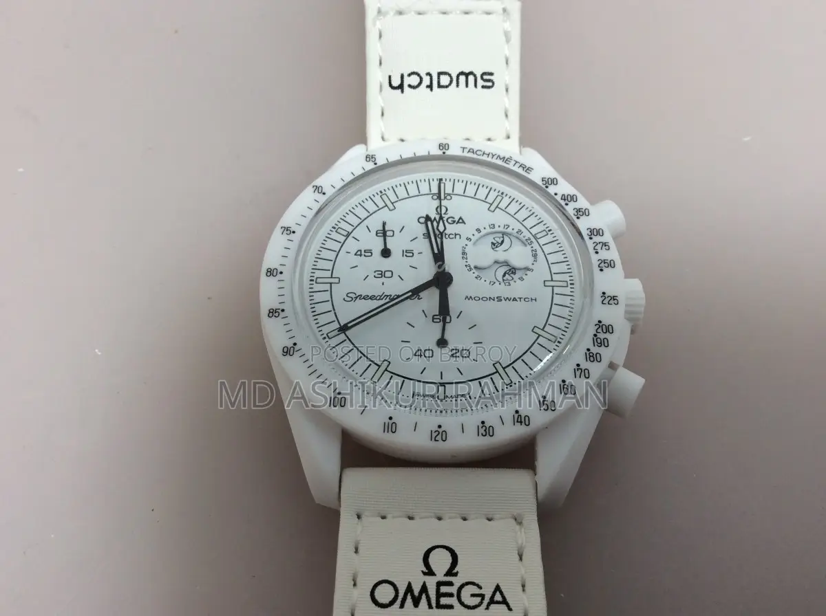 Omega X Swatch Mission to Moonphase Bioceramic Moonswatch Collection