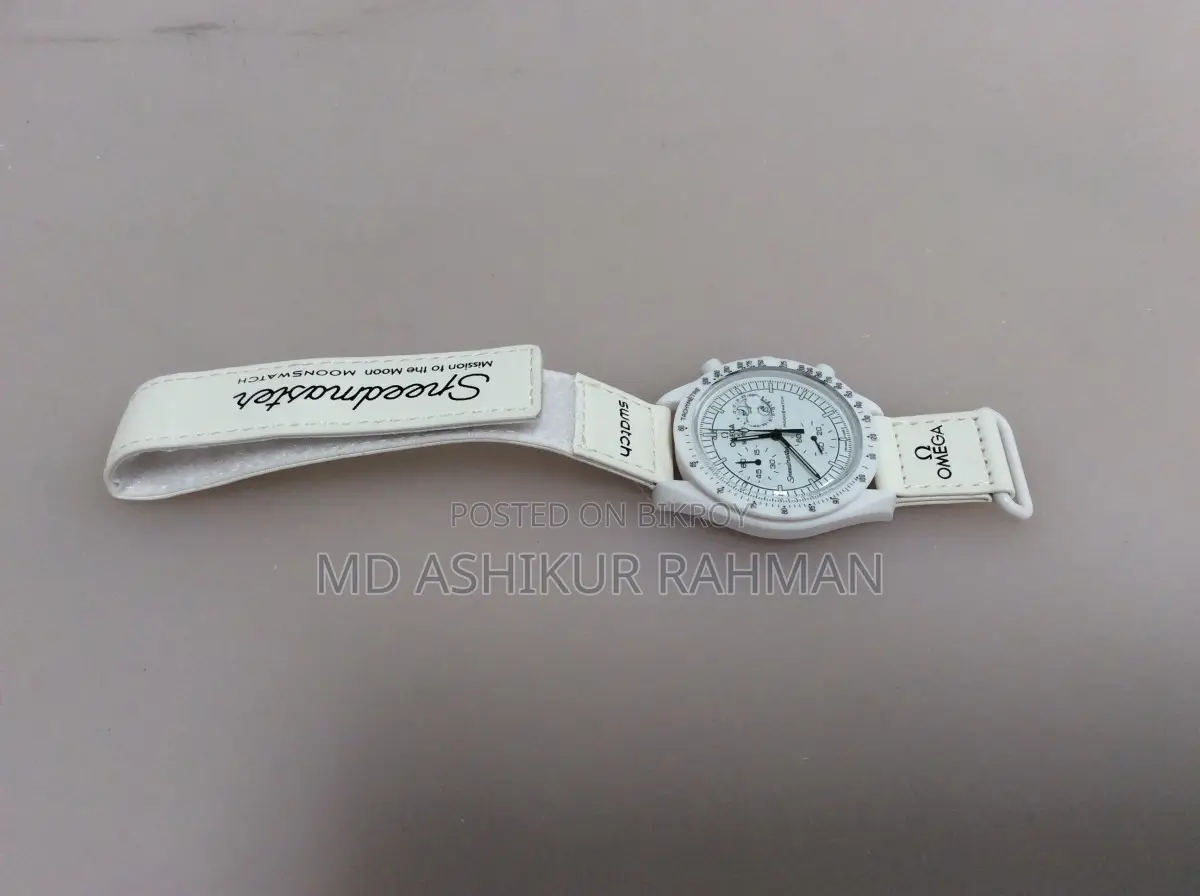 Omega X Swatch Mission to Moonphase Bioceramic Moonswatch Collection