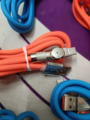 120 Watt High Grade Rotating Charging Cable