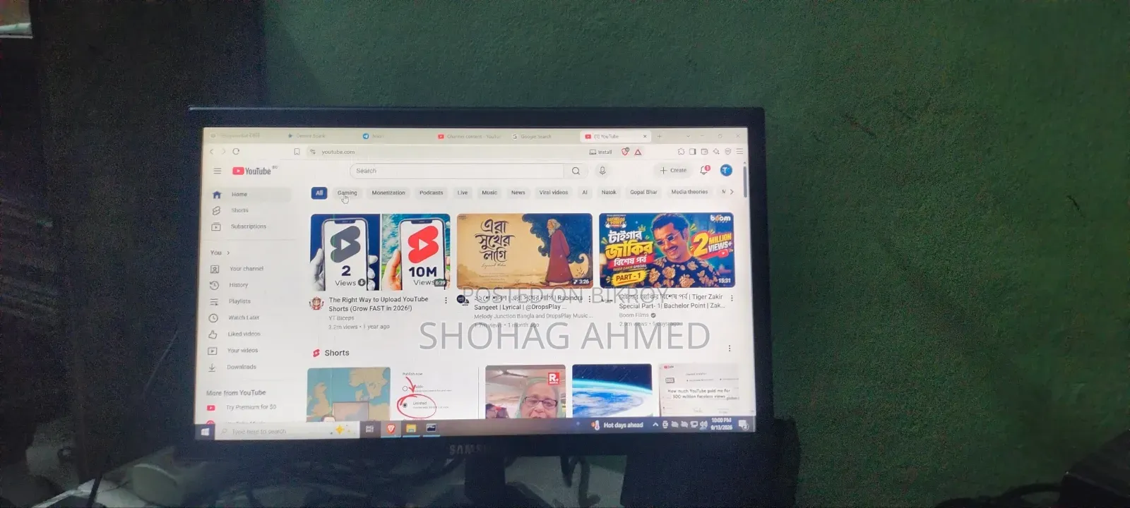 স্যামসাং মনিটর