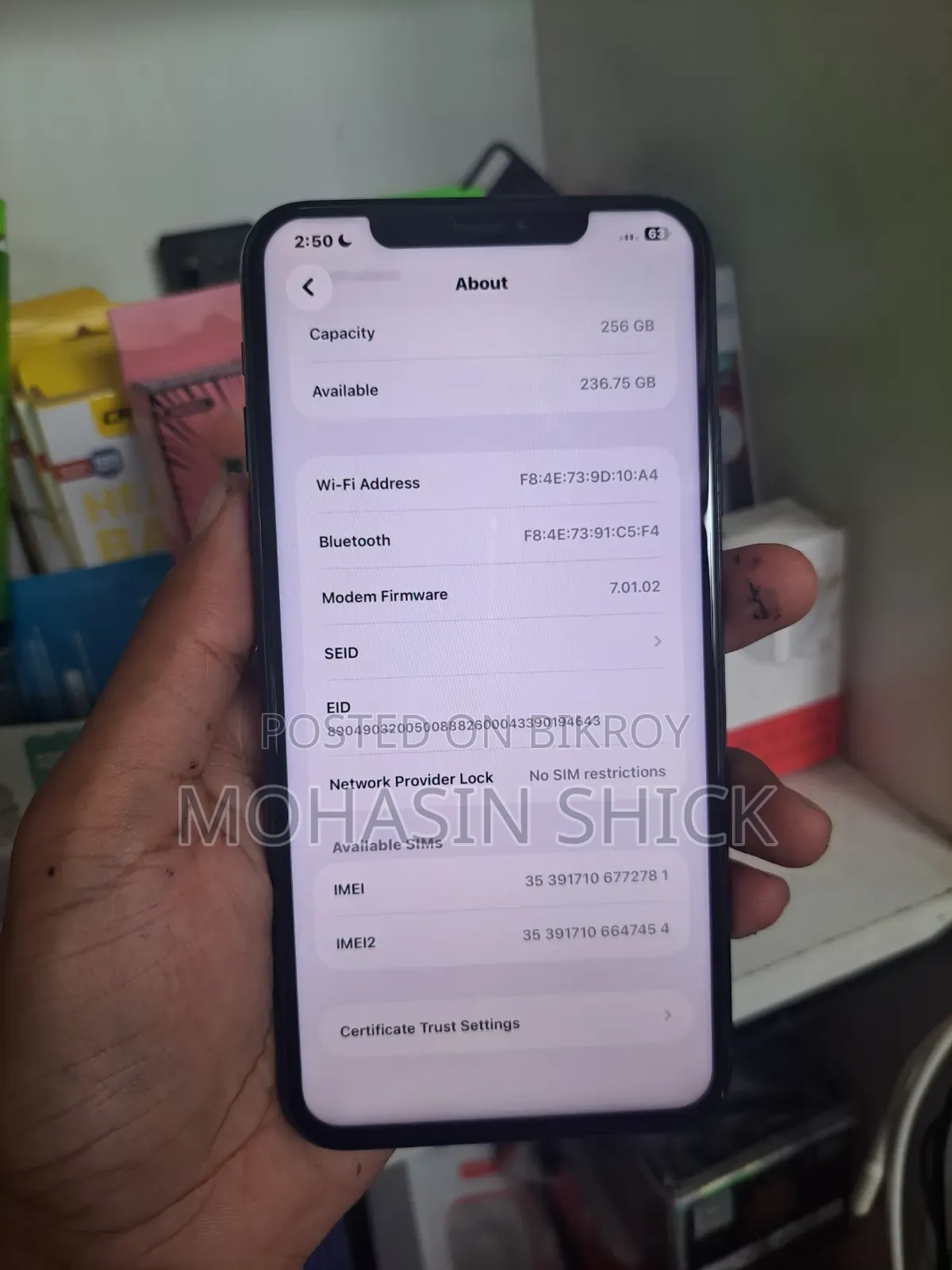 Apple iPhone 11 Pro Max 256 GB Gray