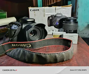 Canon 700D With 50mm Prime Lens.