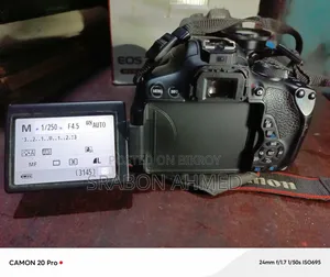 Canon 700D With 50mm Prime Lens.