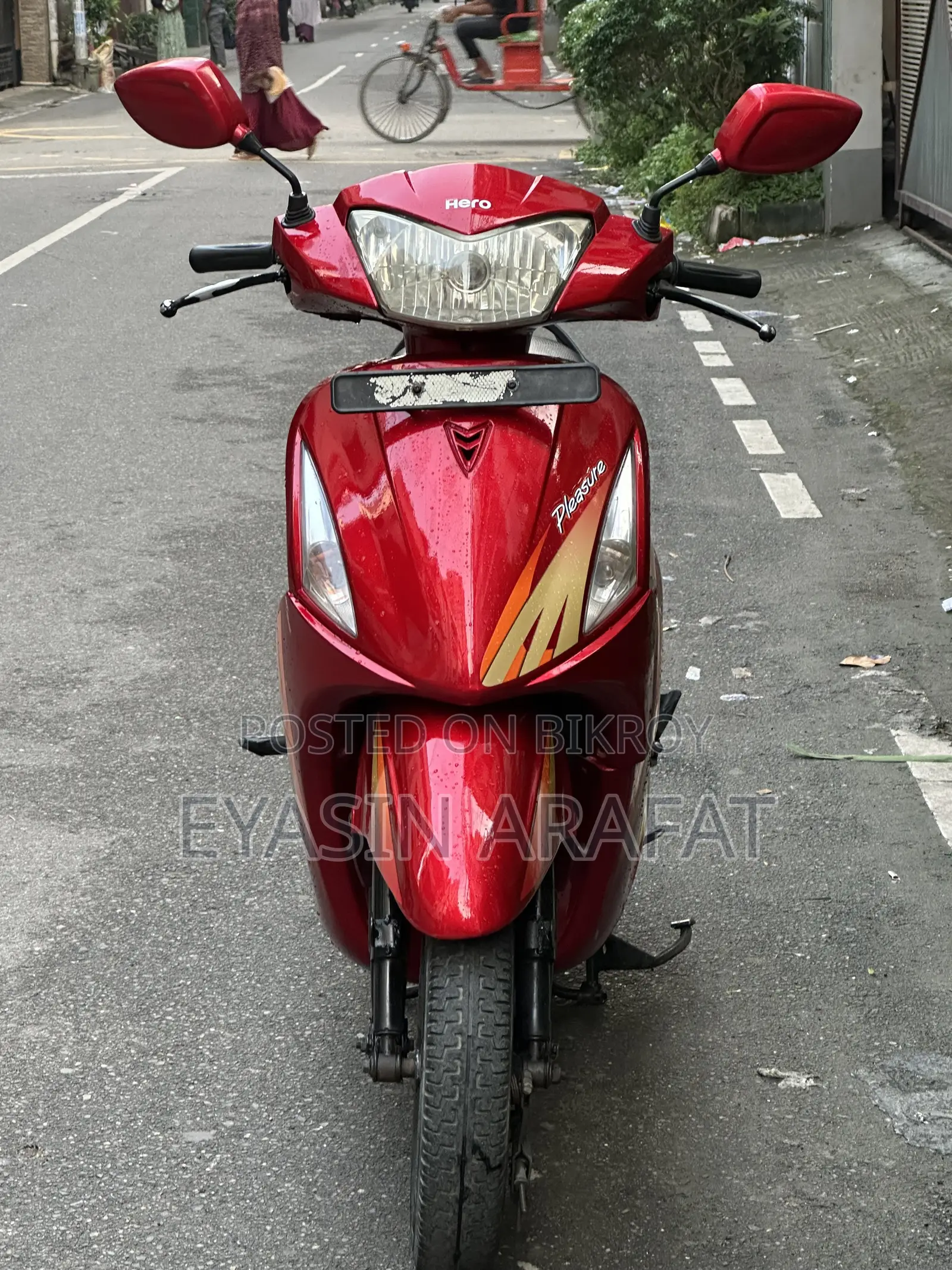 হিরো প্লেজার+ ২০১৯ রেড