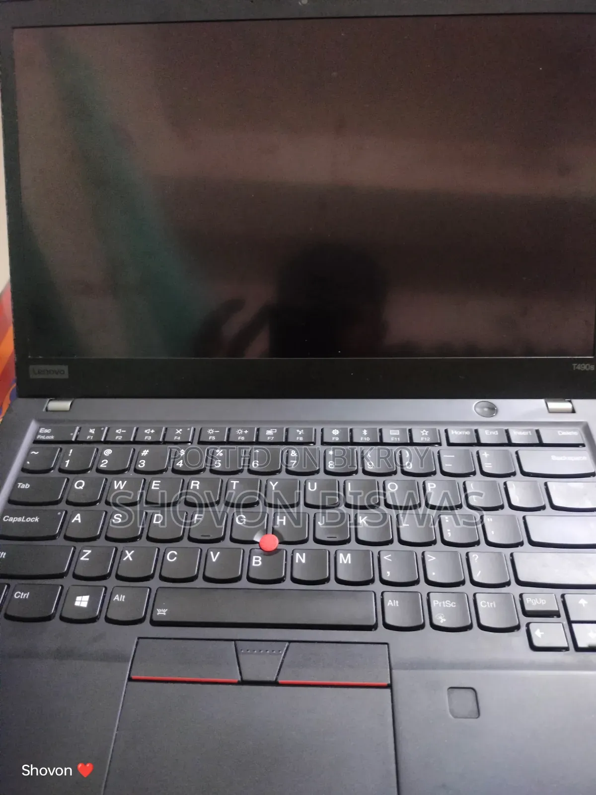 Laptop Lenovo ThinkPad T490s 16GB Intel Core i7 SSD 250GB
