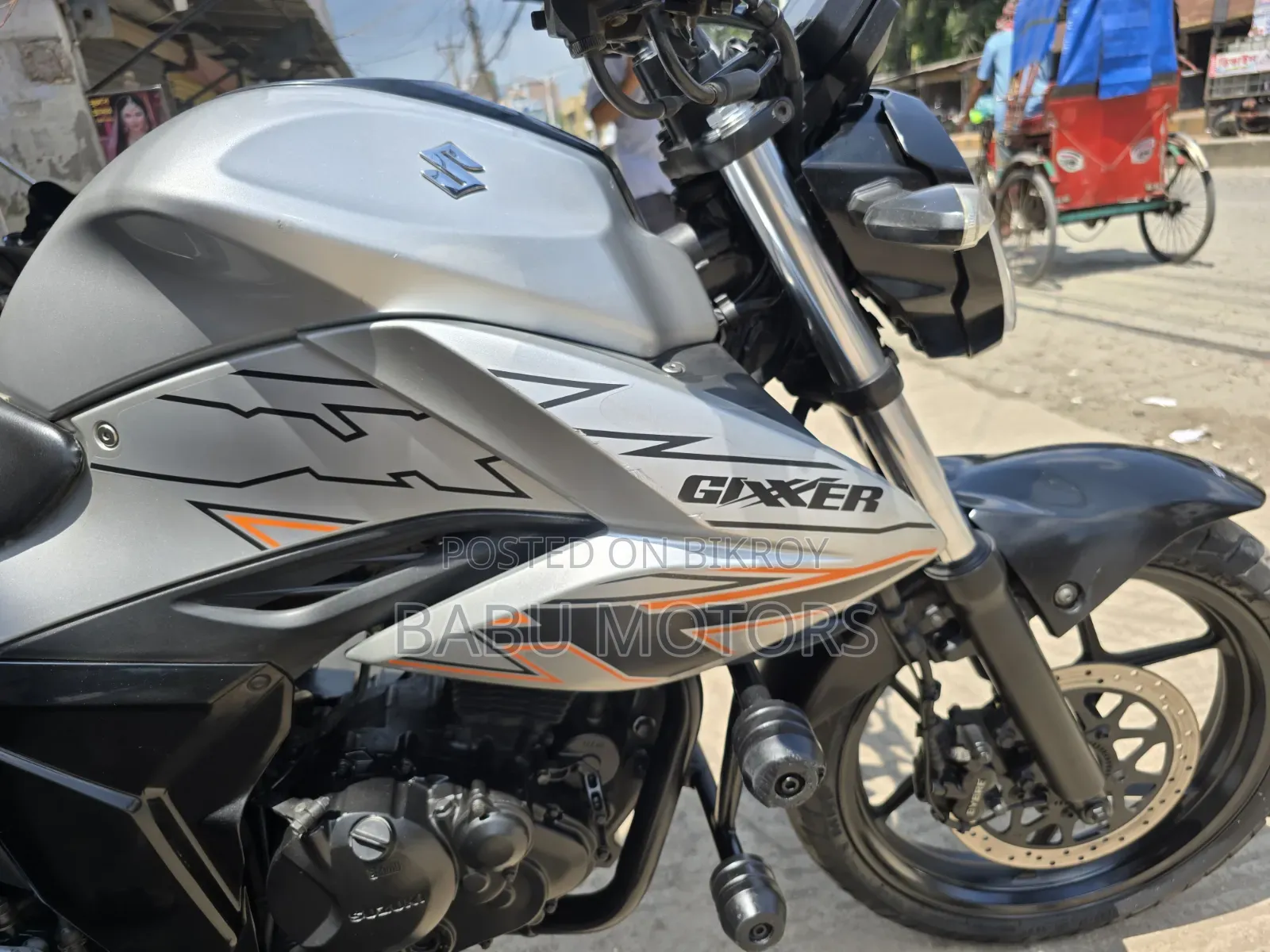 Suzuki Gixxer 2022 Silver