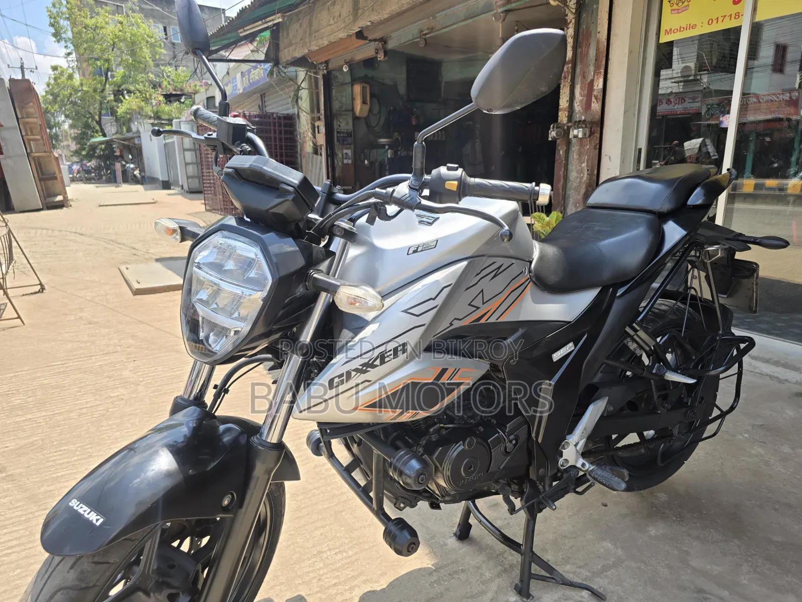 Suzuki Gixxer 2022 Silver
