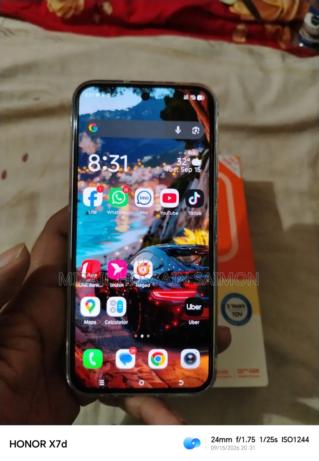 New Tecno Spark 40 Pro 128 GB Silver