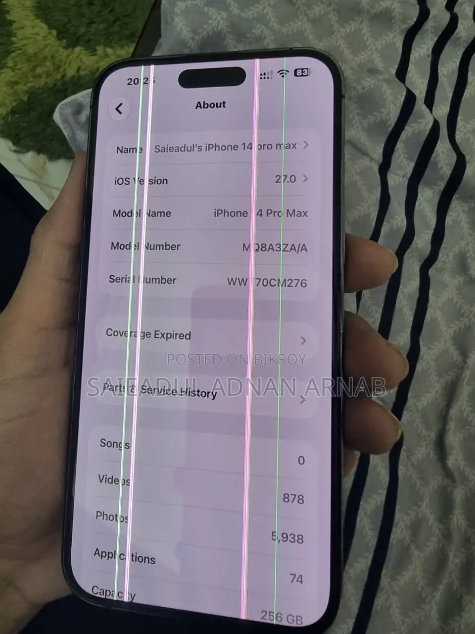 Apple iPhone 14 Pro Max 256 GB Purple