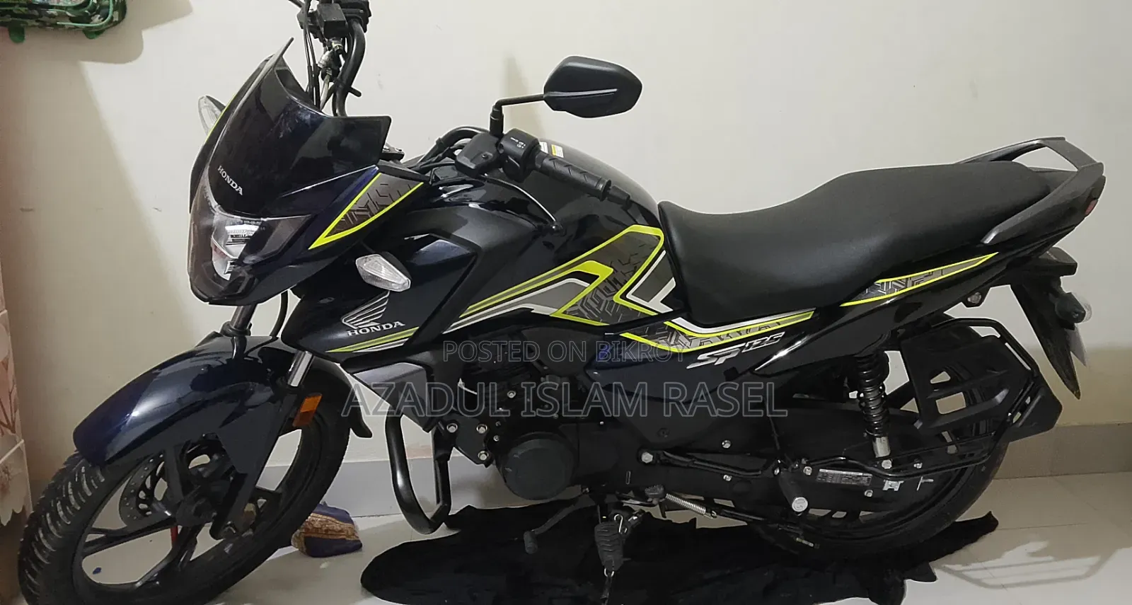 New Honda SP 125 2026 Blue