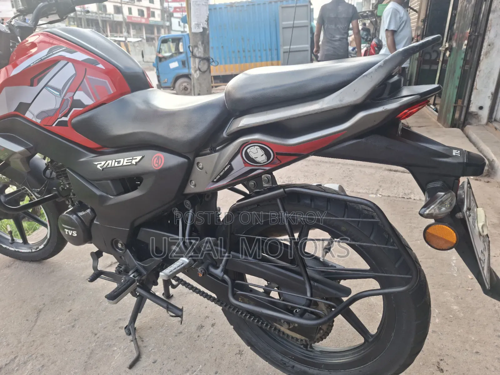 TVS Raider 125 2022 Red