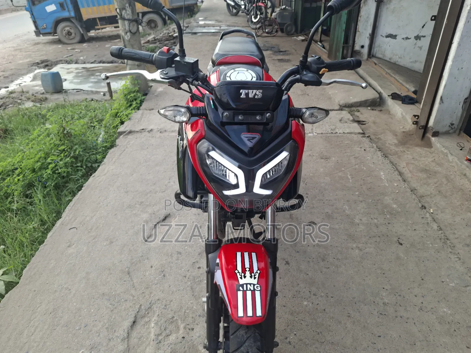 TVS Raider 125 2022 Red