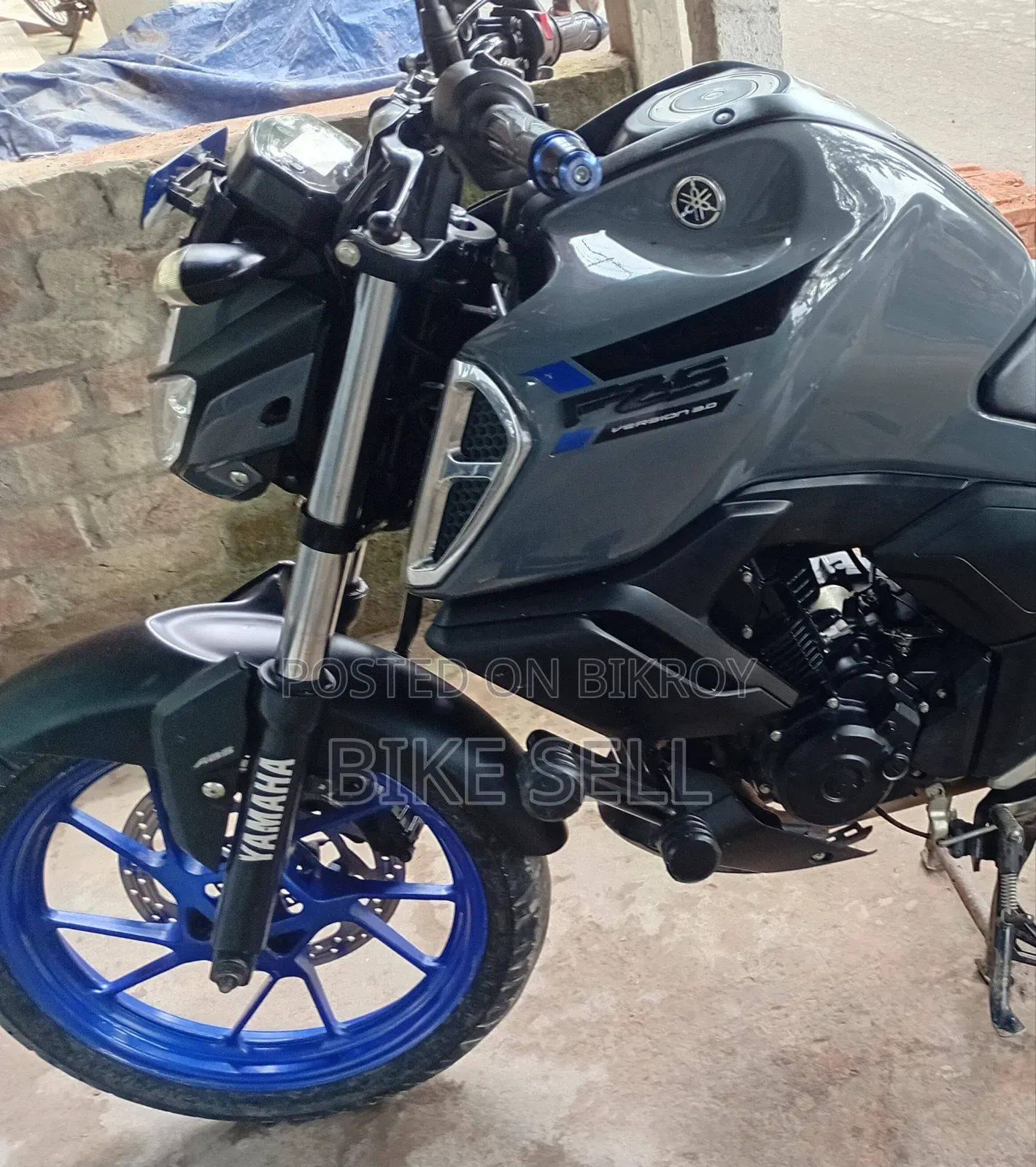 ইয়ামাহা এফজেডএস ভি৩ ২০২৩ গ্রে